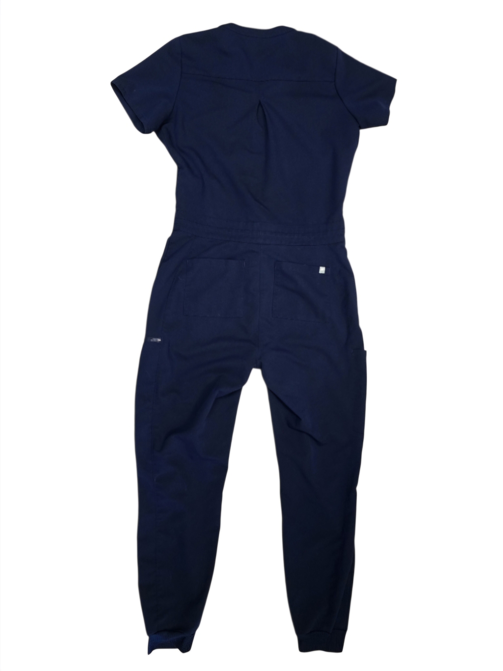 Fabletics PonteFlex Empower Scrub Jumpsuit Navy Blue Size M - Picture 5 of 16